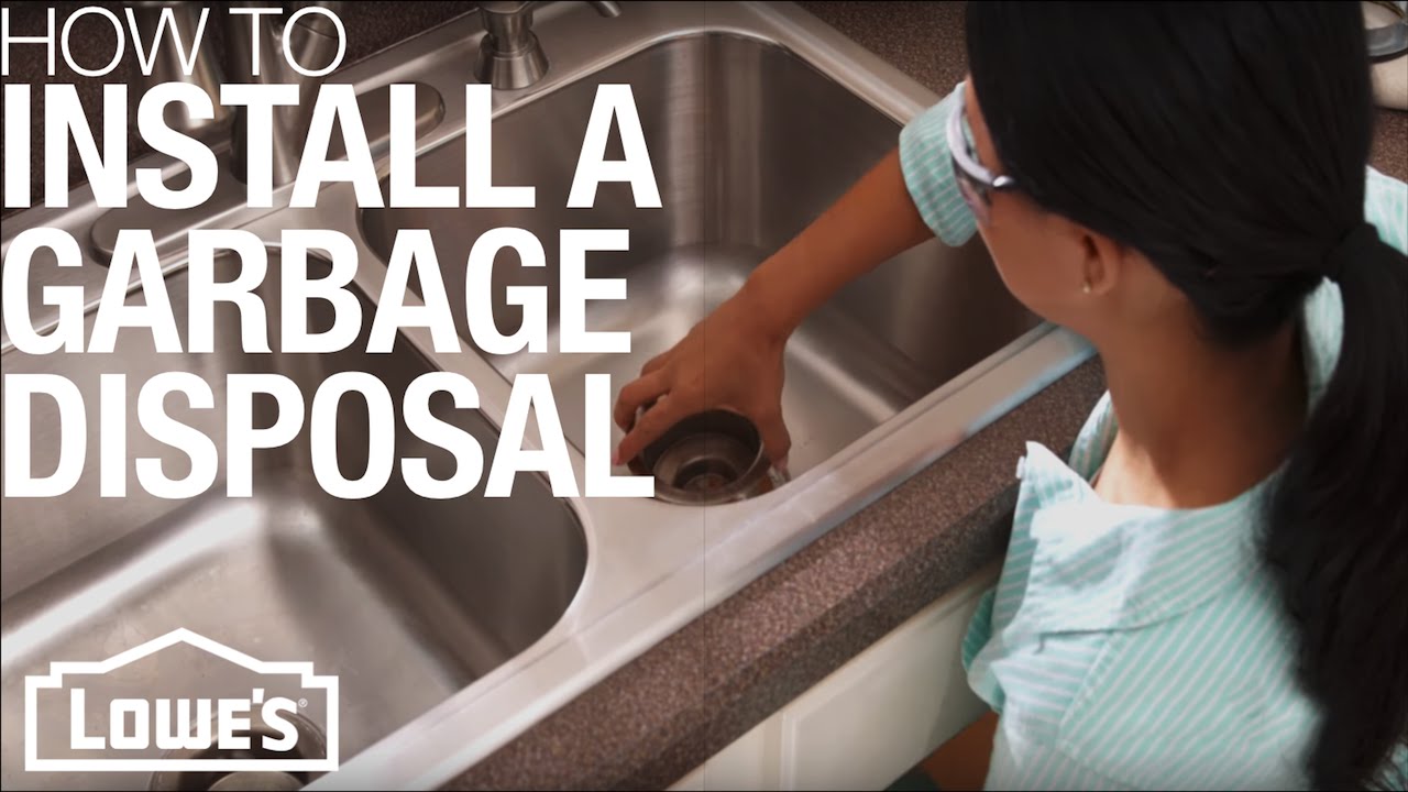 How To Install A Garbage Disposal