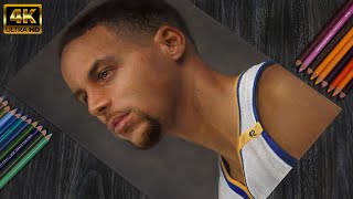 Colored Pencil Drawing Stephen Curry