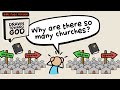 Why Are There So Many Churches? (Bible Class Version) | Drawn Toward God