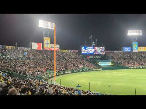 「讀賣ファン閲覧禁止」ヤクルト ラッキー7東京音頭【2023.5.10 阪神タイガースVSヤクルトスワローズ8回戦】阪神甲子園球場