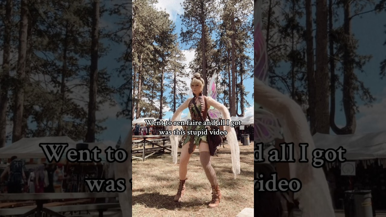 Tinkerbell trinkerer at ren faire
