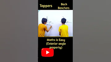Topper Vs Back Bencher Exterior Angle Property Shorts Youtubeshorts Ashortaday Viralmaths Fun 