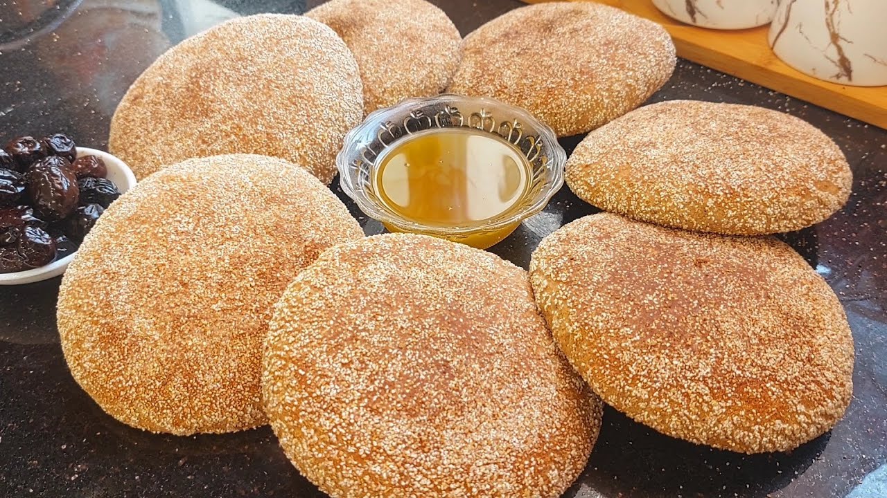 خبز المحراش المغربي 🇲🇦أو خبز الشعير بدون دقيق أبيض وبدون دلك مع جميع أسرار نجاحه %