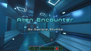 Alien Encounter: A Minecraft map.