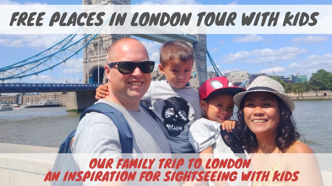 Free Places in London Tour with kids Part 1 / FAMILY VLOG