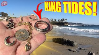 KING TIDES Expose Treasure on These Beautiful CALIFORNIA Beaches!!
