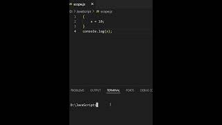 Block Scope In JavaScript Explained With Example | Difference Between let and var in JavaScript