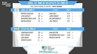 Adel CC 2nd XI v Otley CC 2nd XI