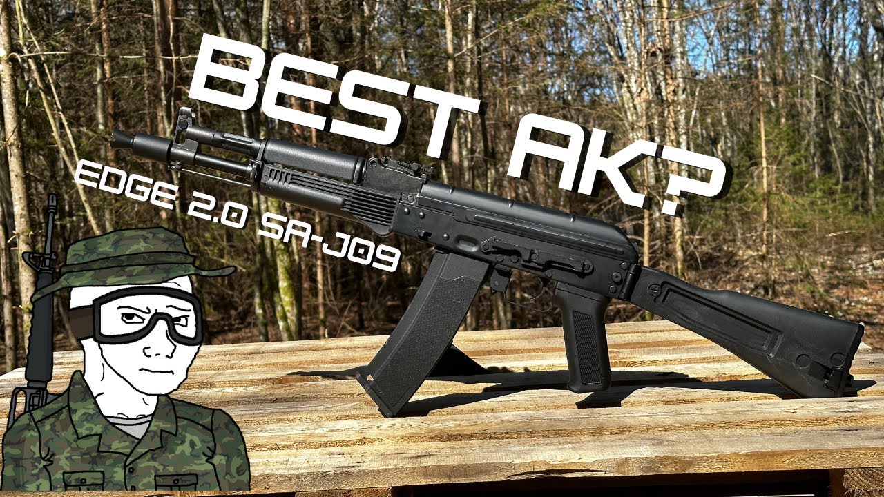 The Best Airsoft AK of 2023? Unboxing the SAJ09 EDGE 2.0 AK105 YouTube