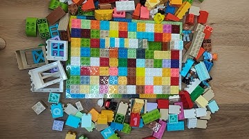 ASMR Lego Duplo – Gentle Hands Taking Apart a Colorful Build | Relaxing Brick Sounds