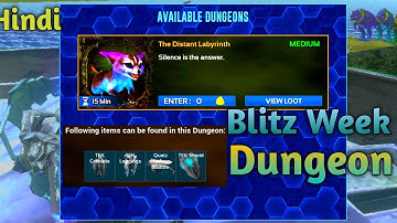 Blitz Week The Distant Labyrinth Dungeon | Ark Survival Evolved Mobile : Pve Server | Hindi