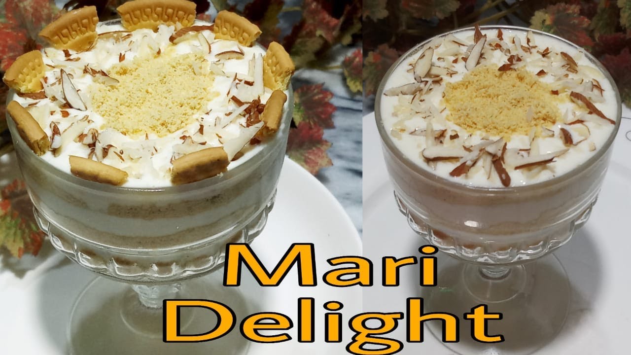 Marie creamy delight/ Marie biscuit delight YouTube