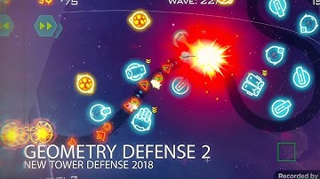 Geometry Defense 2 - Android Gameplay