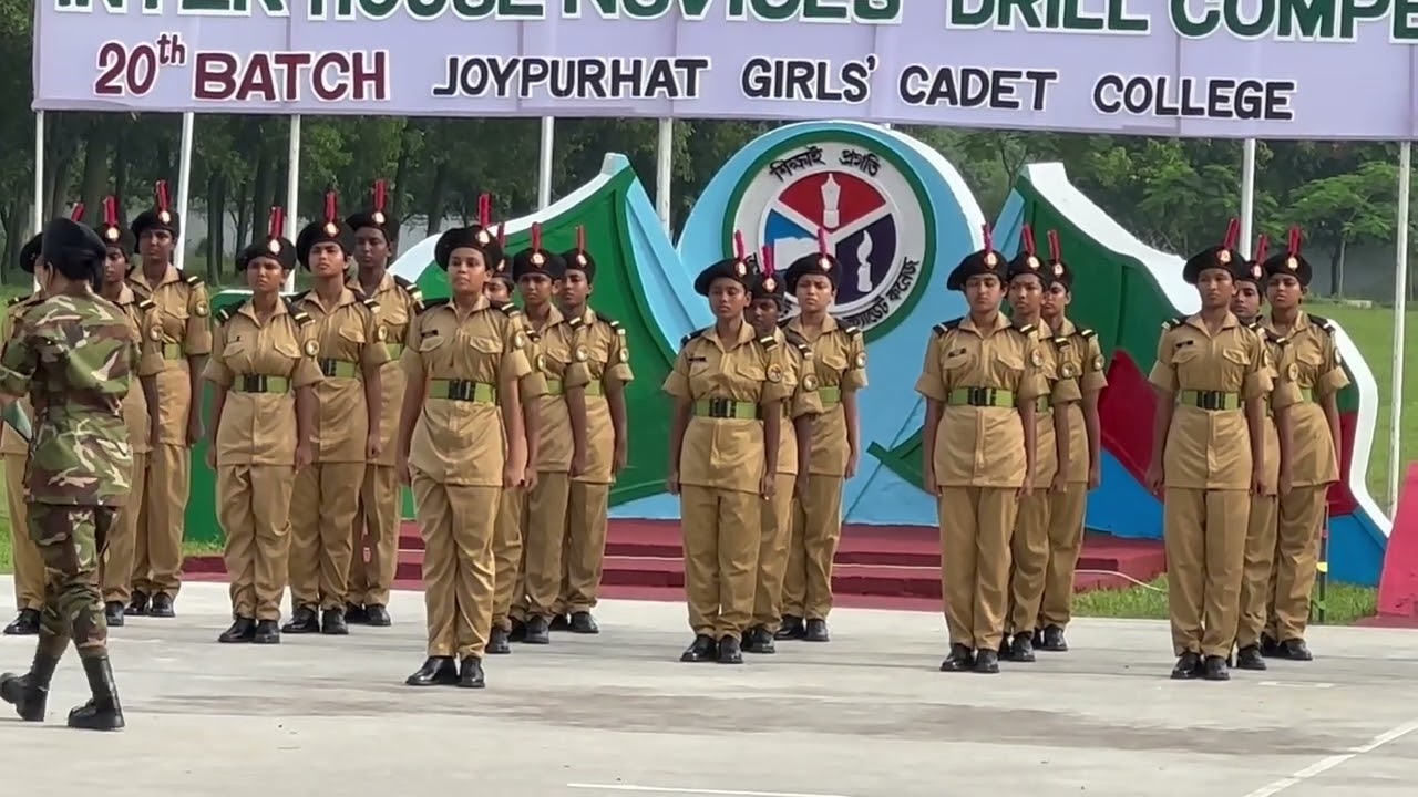 Novices Drill Competition 20th Batch 2024 JGCC. Inspection P1