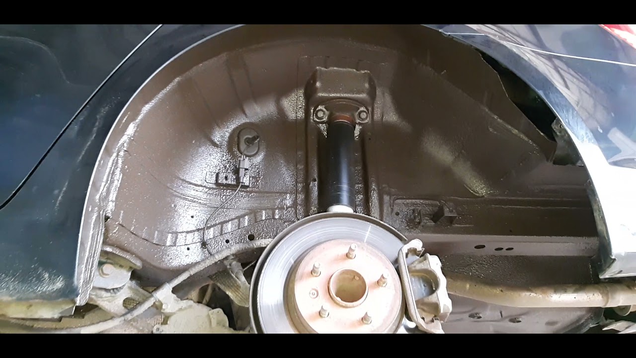 Chevrolet Cruze. Обработка днища,колёсных арок антикоррозийным ...