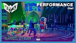 Ep. 2 Owl Sings "Padam Padam" | The Masked Singer UK | Season 5