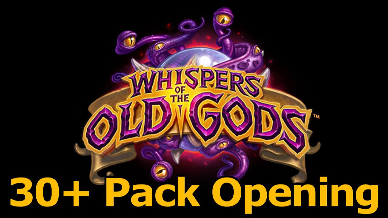 Hearthstone Pack Opening 30+ Old Gods Packs