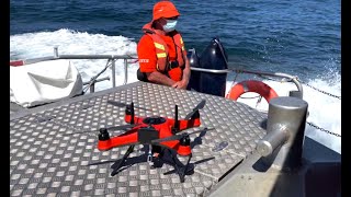 Maritime Drone Search & Rescue Demonstration - SplashDrone 4