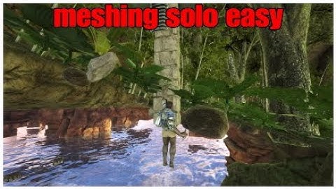 Ark survival Super op mesh method works on Official server super easy
