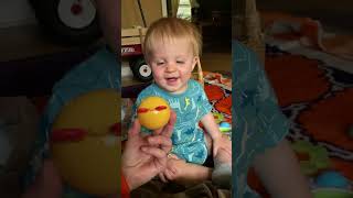 Cutest 1 year old LAUGH You've Ever Heard!