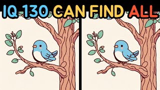 Spot the difference l IQ 130 Can Find All EASY?! [ Find the difference ] screenshot 1