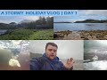A Stormy Holiday Vlog | Day 1| The Storm Begins, Tour, Swimming In The Sea, Deer Poo + Much More!