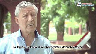 Obra de pavimentación de la Ruta Pcial. Nº 10 entre Gálvez y Bernardo de Irigoyen (Santa Fe)