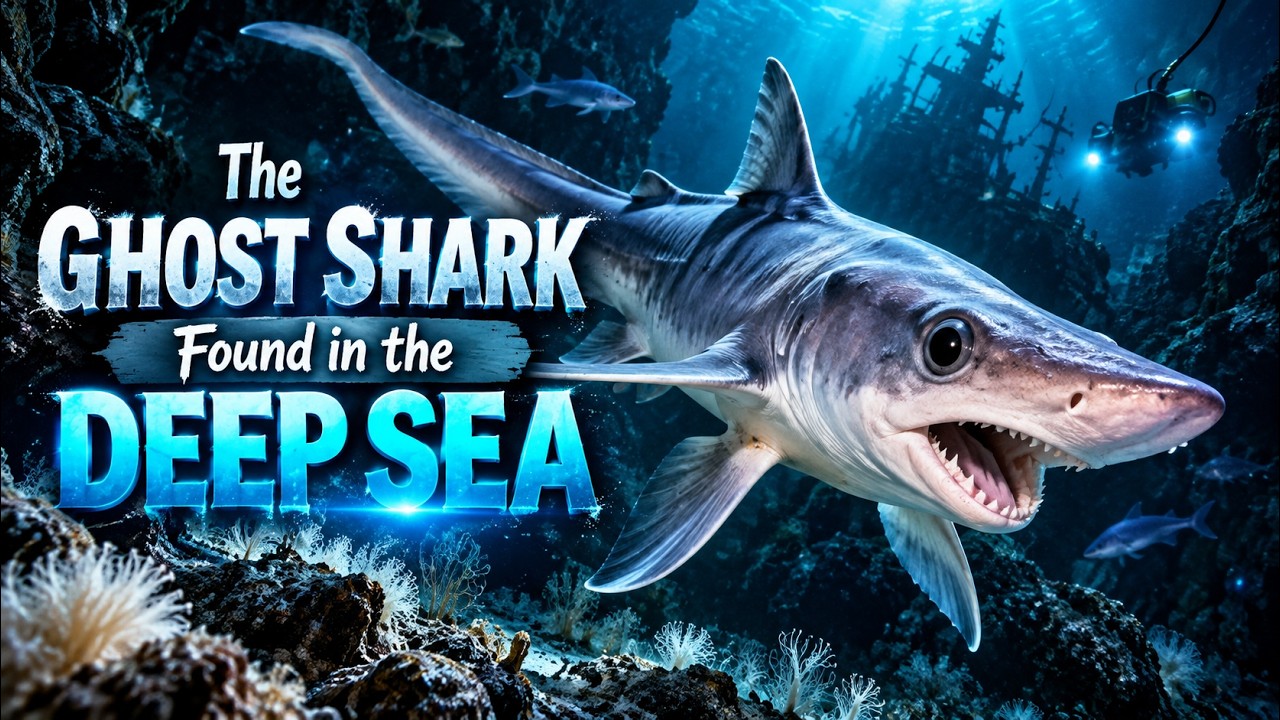 The Ghost Shark Found in the Deep Sea #wildlife #ghostshark #deepsea #WildVDO