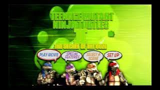 Teenage Mutant Ninja Turtles 2 The Secret of the Ooze DVD Menu