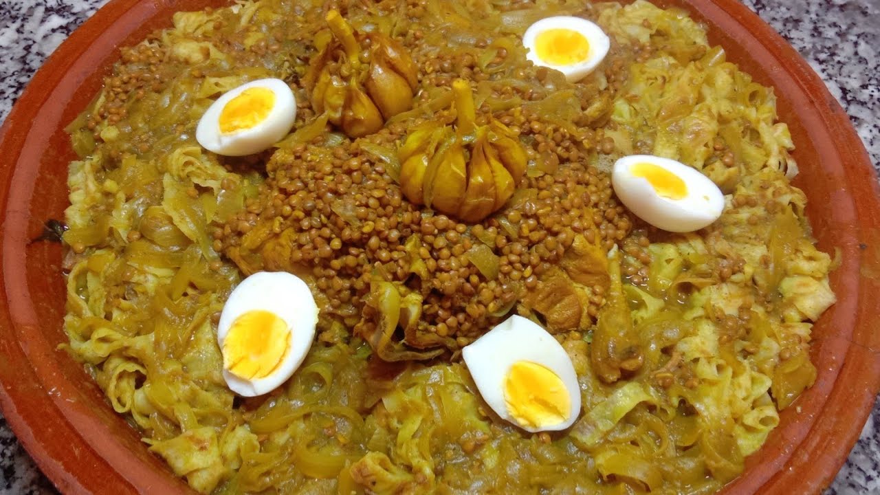 رفيسة بلدية 100٪ بالدجاج البلدي و الحلبة و الثومة ، دوا ديال البرد