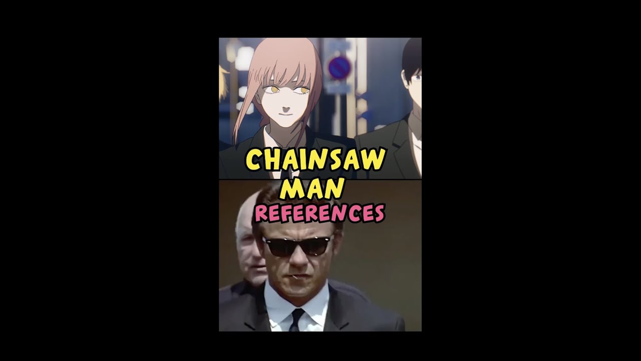 CHAINSAW MAN Opening Movie References 🪚