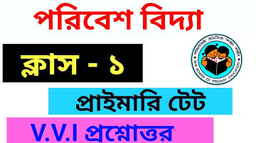 Primary Tet Evs || Evs Class 1 || Important Questions And Answers