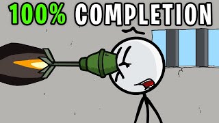 I 100% Completed the ENTIRE Henry Stickmin Collection..