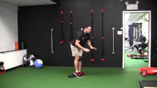 Marino's Body Shop Demo - Standing Toe Touch w/ Heels Elevated