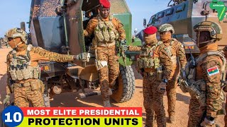 Top 10 Most Elite Presidential Guards in Africa | Presidential Escort