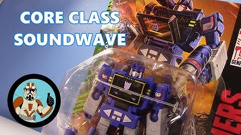 TINY BOI SOUNDWAVE: Transformers Kingdom Core Class Soundwave | Jcc2224 Review