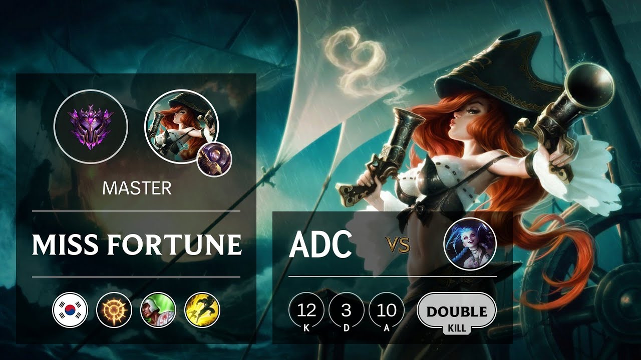 Miss Fortune ADC vs Jinx - KR Master Patch 9.21