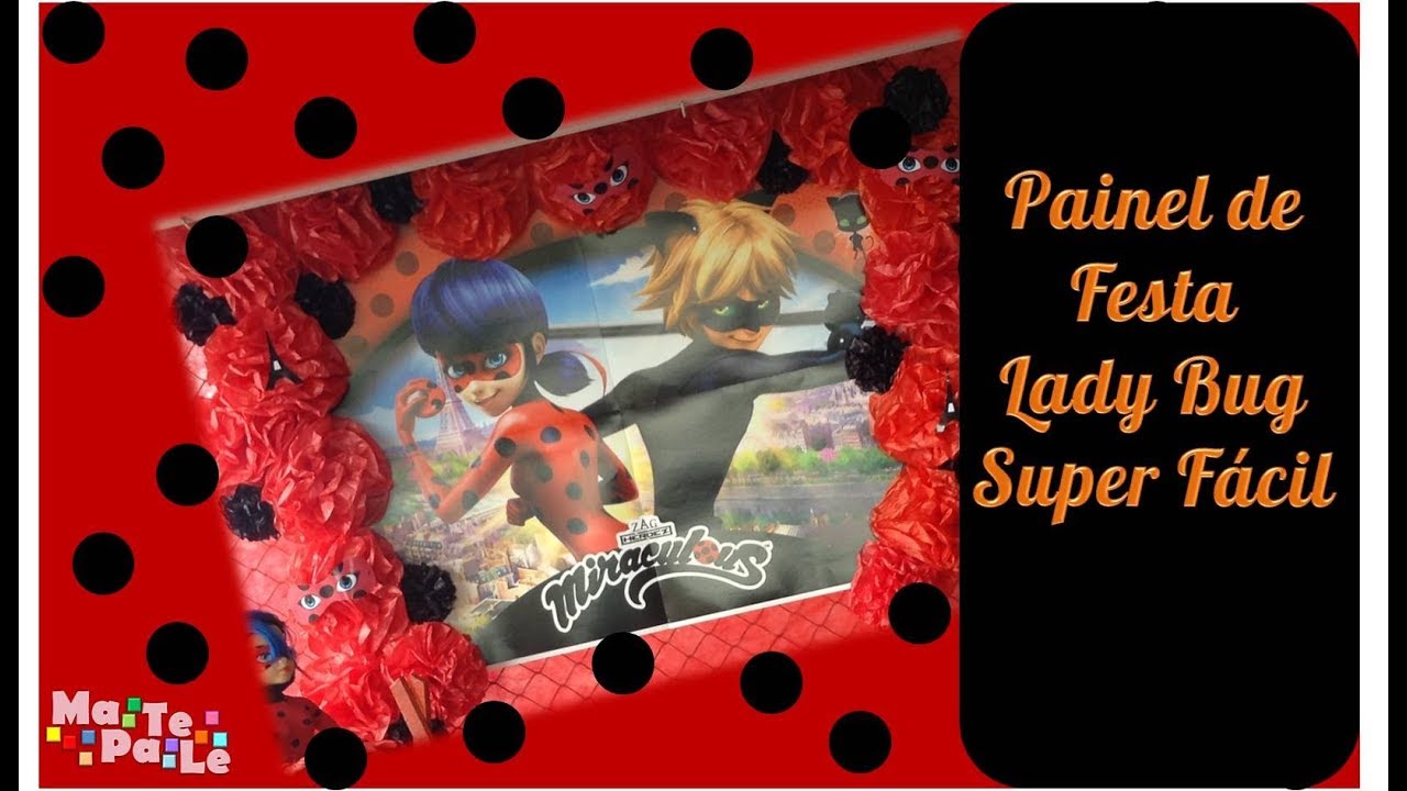 Painel Lady Bug (Miraculous)