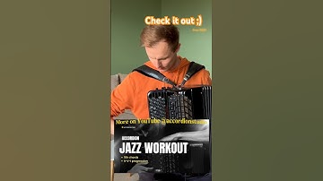 II–V–I Accordion Jazz Workout - Exercise 2 Smooth 9th chord on accordion!