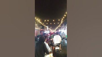 Pasar kuliner Padang Panjang