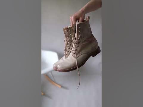 Beige Combat Boots Spring Outfit Idea | Menswear Inspired - YouTube