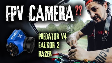 How to choose a fpv camera ? Foxeer Predator V4 vs Falkor 2 vs Razer - SUB EN ( Frank Citro )
