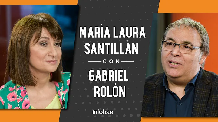 Gabriel Roln con Mara Laura Santilln