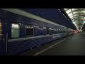Прибытие поезда 4 "Экспресс" Москва — СПб на Московский вокзал СПб (21 января 2021, Full HD).
