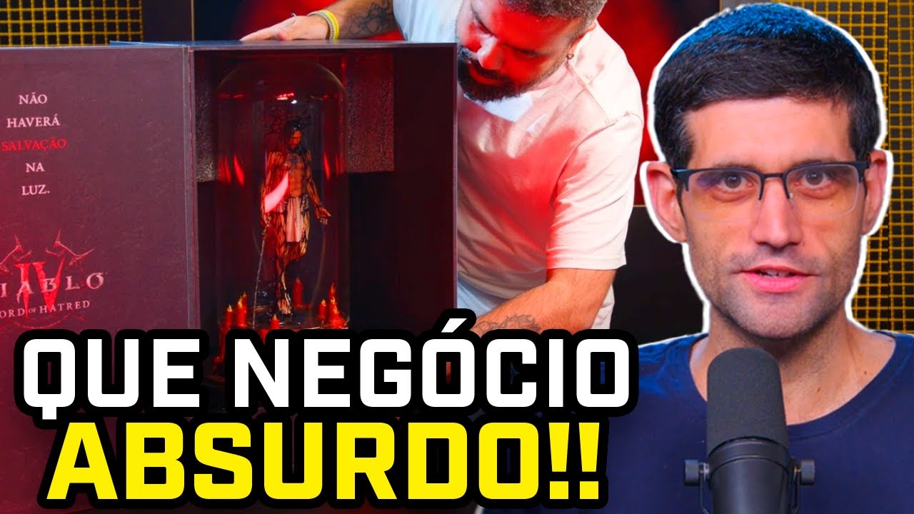 RECEBEMOS um PRESENTE SURPRESA de DIABLO IV: LORD OF HATRED!! 