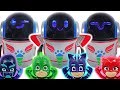 PJ Masks Super Moon Adventure transform PJ Robots! Defeat the villains, dinosaurs! #DuDuPopTOY