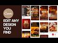 Fully Edit Any Design You Find in The Internet Using Canva 🎨