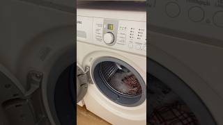 Samsung diamond Washing with door open on rapid 15’ #washingmachine #laundry #test #shorts