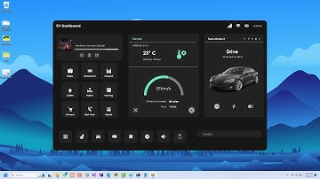 Revolutionize Electric Vehicle Dashboard Design in C# with Bunifu Framework #ui #ux #dotnet #csharp