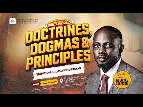 Matters Arising (July Edition)